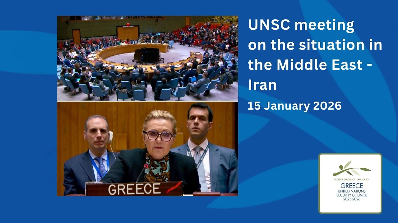 Statement of Greece at UNSC 10091st meeting on the situation in the Middle East (Iran)