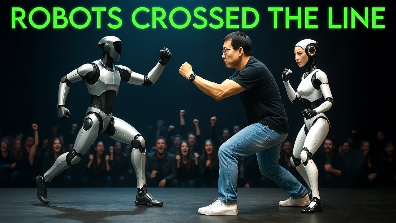 AI Robots Suddenly Attack People on Camera