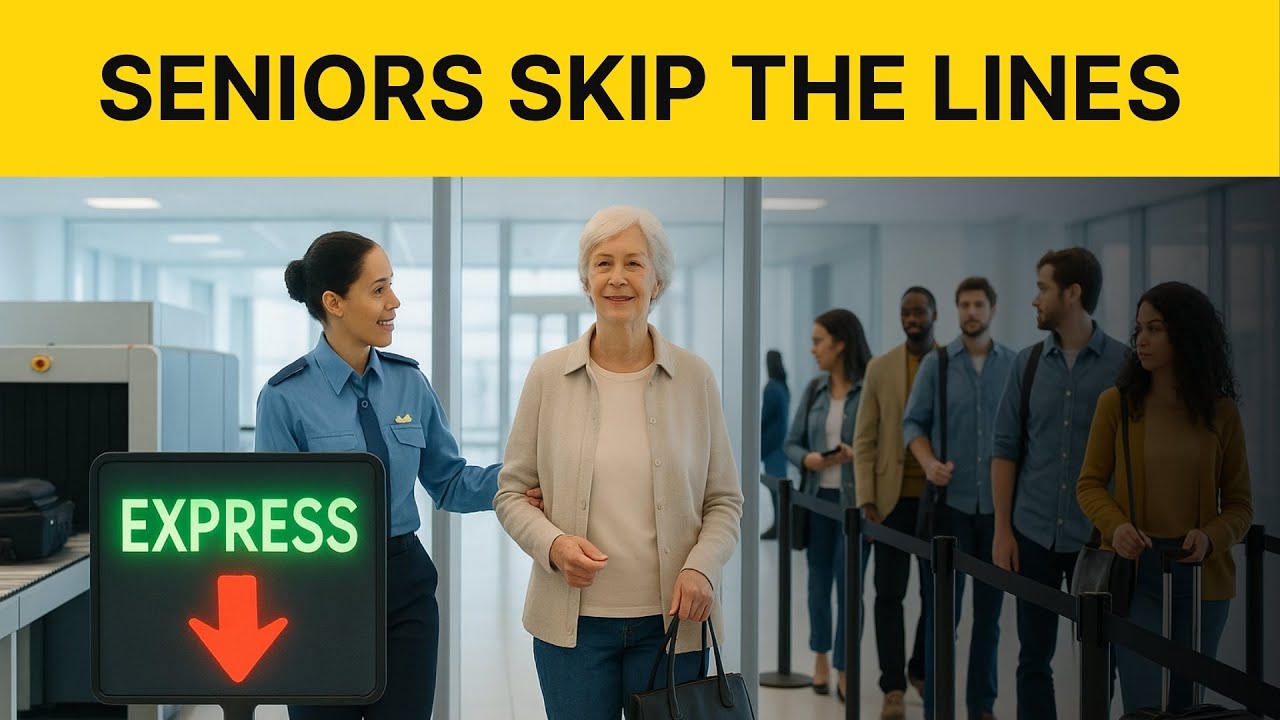 Airlines Hate When Seniors Know These 7 Free Perks