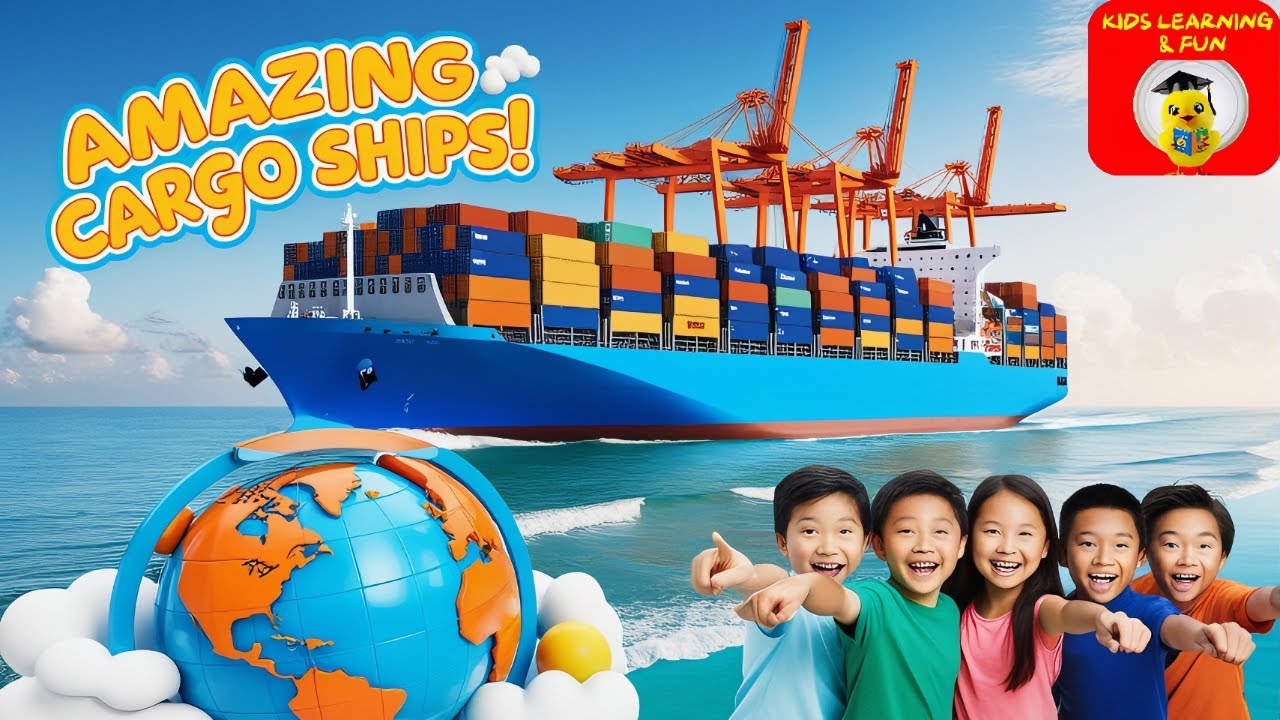 Science behind Cargo Ship | A Kid-Friendly Explanation | Kids Learning #kidslearning