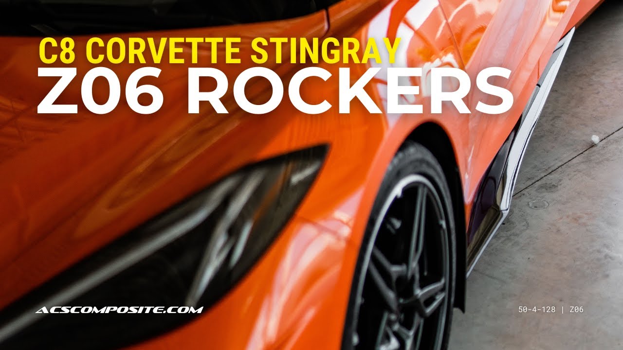 C8 Stingray Z06 Side Rocker Installation Guide | PN 50-4-128 | ACS Composite