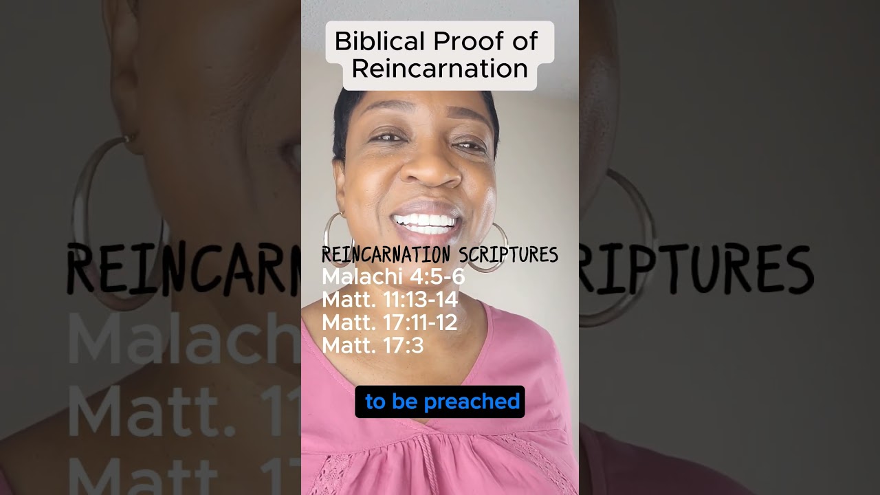 Biblical Proof of Reincarnation