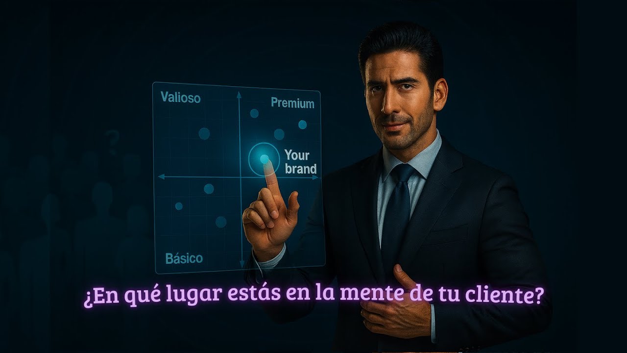 C&oacute;mo Pasar de IINVISIBLE a INOLVIDABLE: POSICIONAMIENTO y Mapa Perceptual 🧠🚀