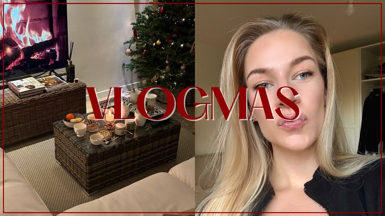 Vlogmas : Shopping de Cadeaux, Dégustation au Marché de Noël, The Holiday, Illumination du Sapin..