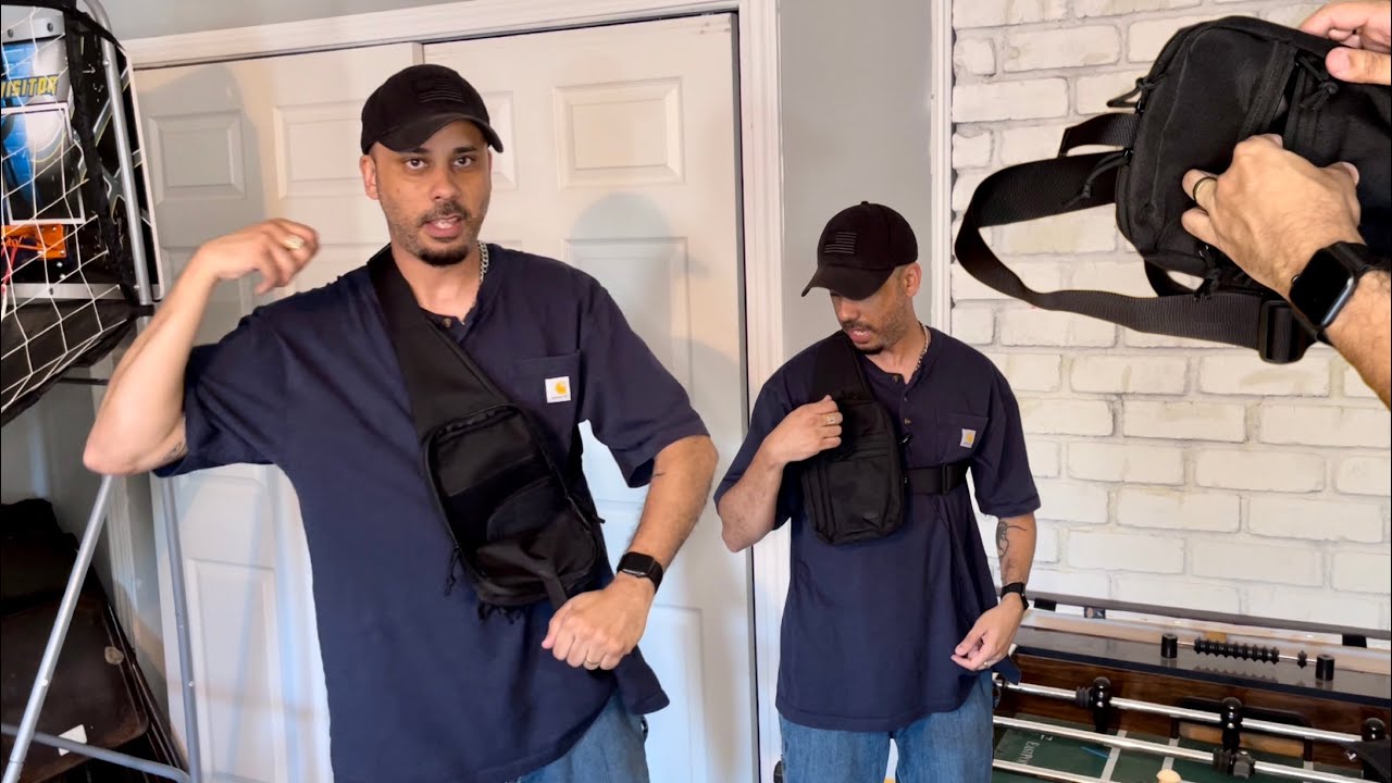 M Tac Tactical chest, shoulder bag.