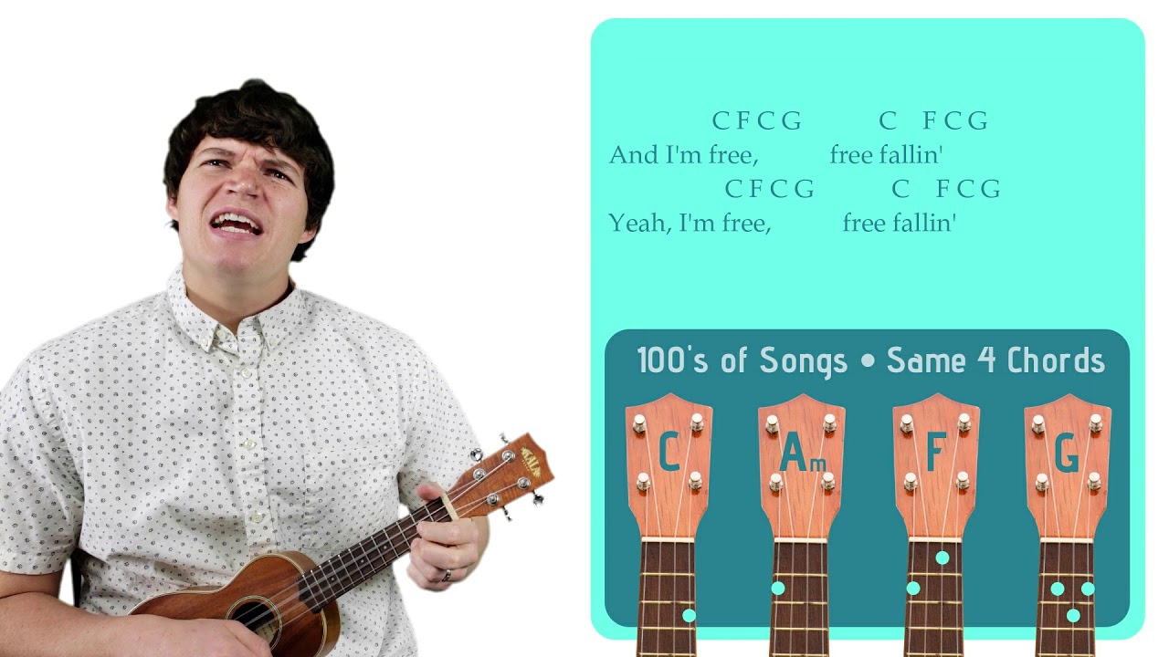 Free Fallin' - Tom Petty | Easy Ukulele Tutorial & Cover (34)
