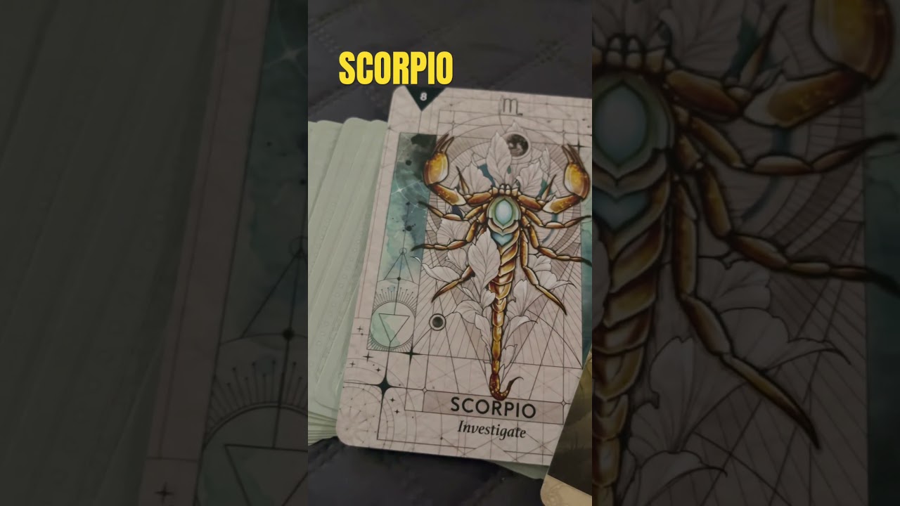 #scorpio #tarot #oracle  #scorpiotarotreading
