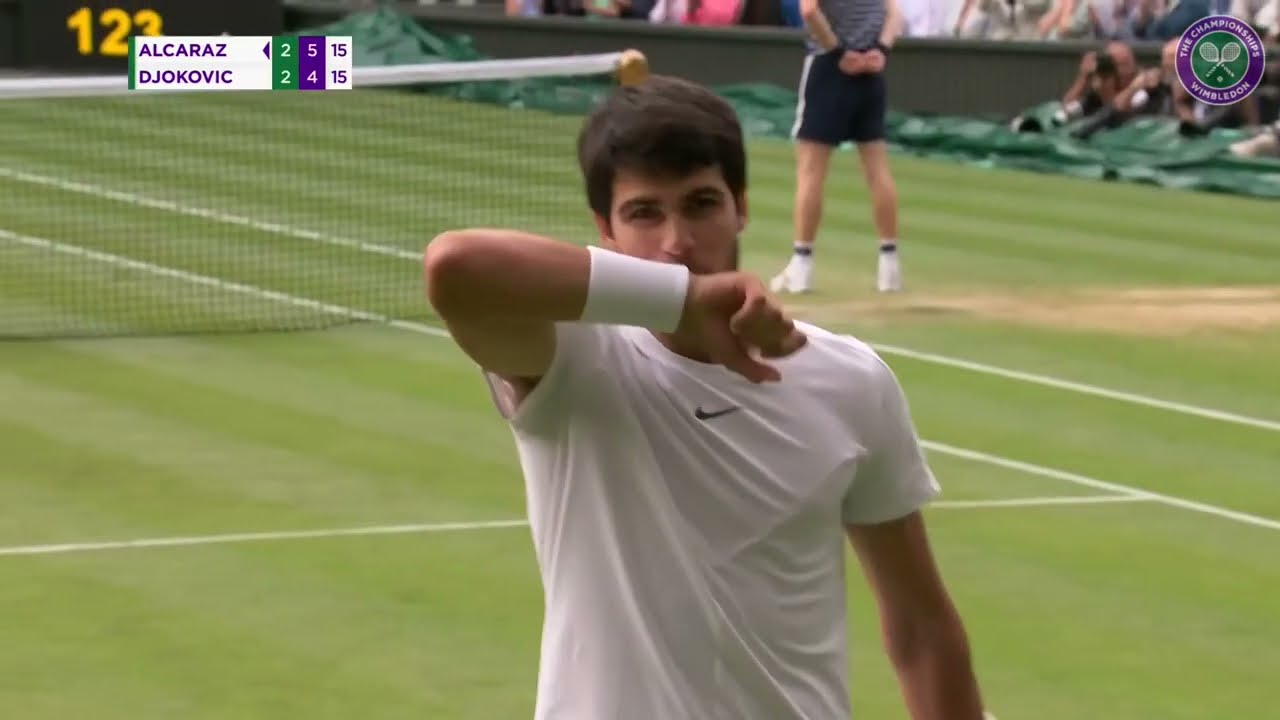 Carlos Alcaraz vs Novak Djokovic | The Final Game | Wimbledon 2023
