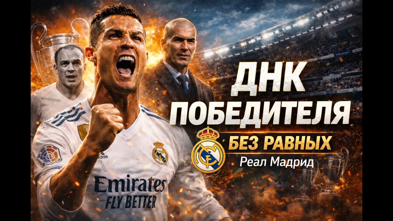 Реал Мадрид: ДНК победителя, которому нет равных #realmadrid #РеалМадрид #Футбол #КриштиануРоналду