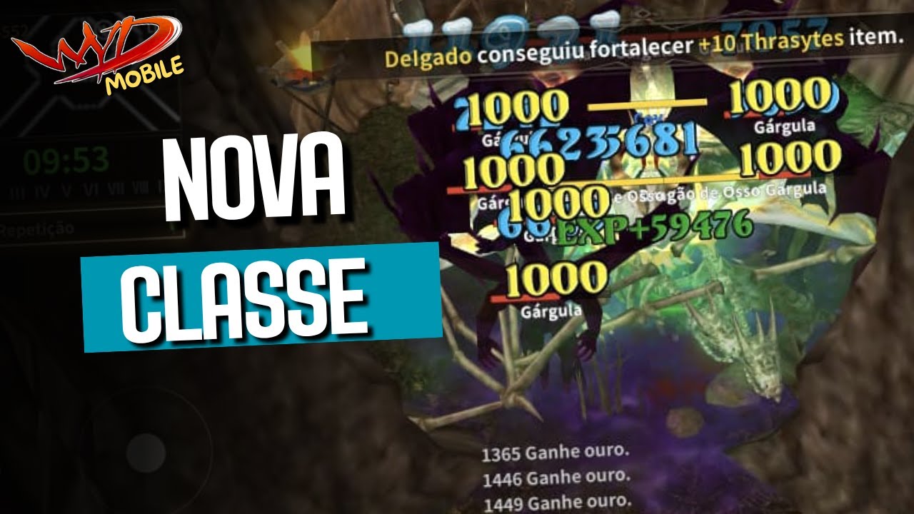 A nova CLASSE  CAVALHEIRO NO WYD MOBILE