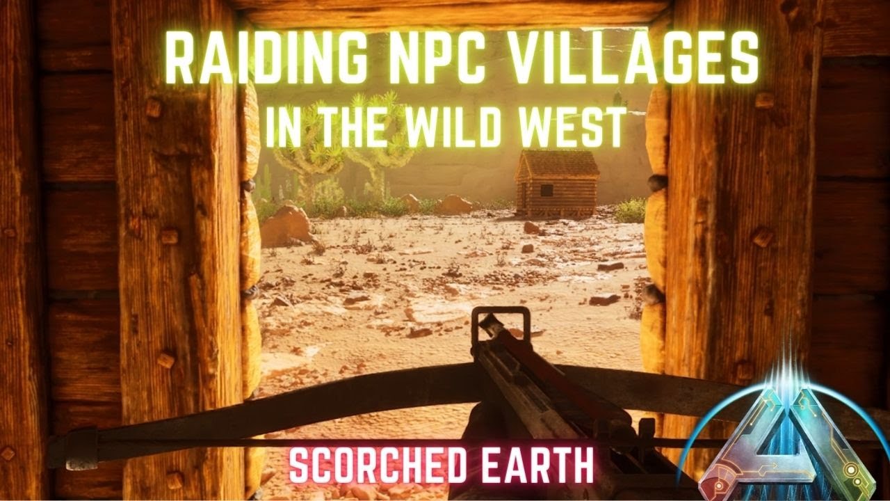 Village Raids Begin! Human NPCs Fight Back &ndash; ARK Scorched Earth Ep.5