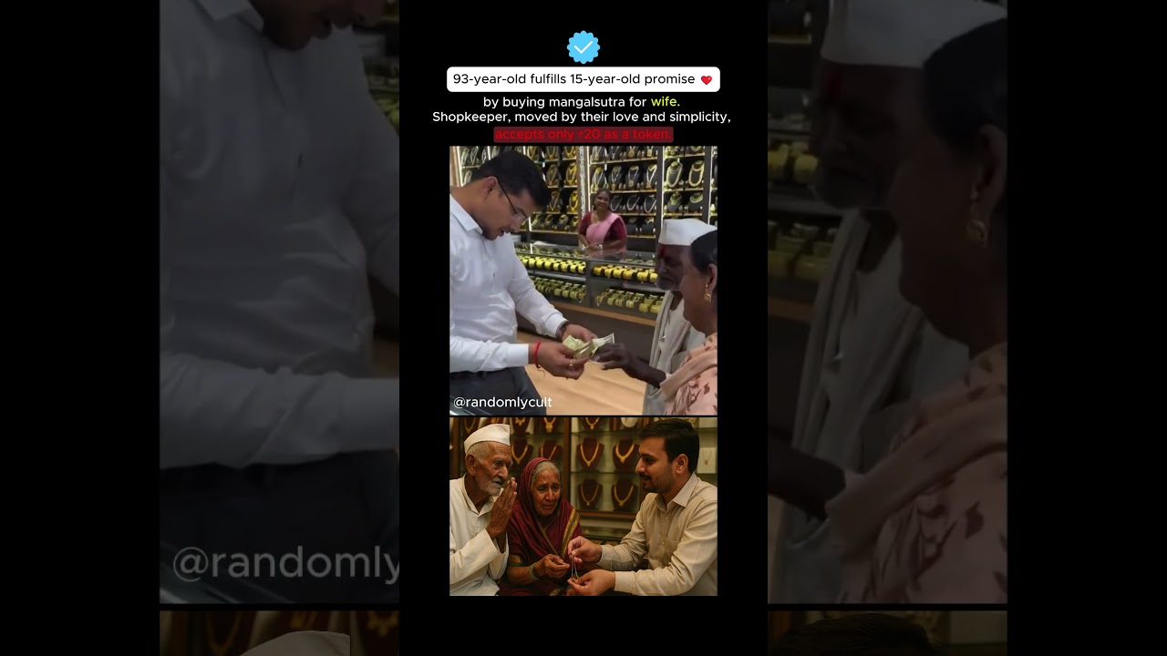 At 93, He Did Something That Left Everyone Speechless #lovebeyondmoney #emotionalstories #viral