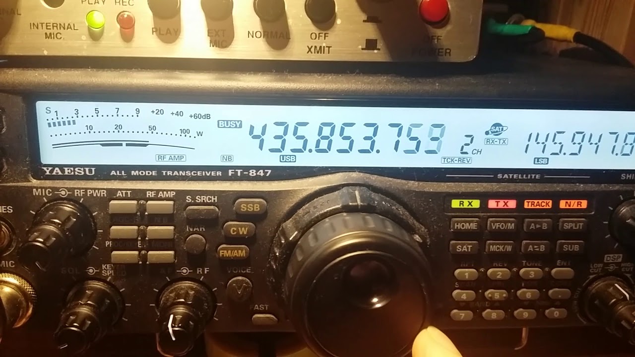 Contact with 9H1GB on FO29 Satellite