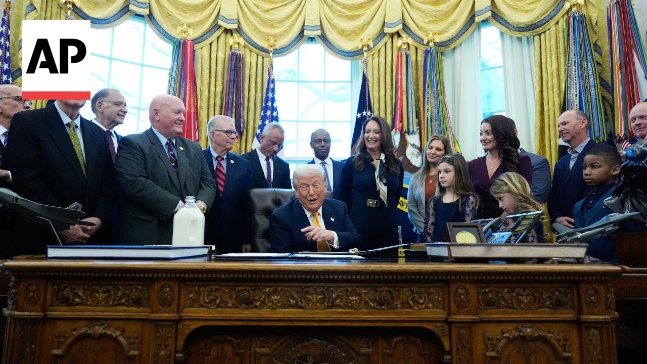 A look at the changes Donald Trump made to Washington in one year