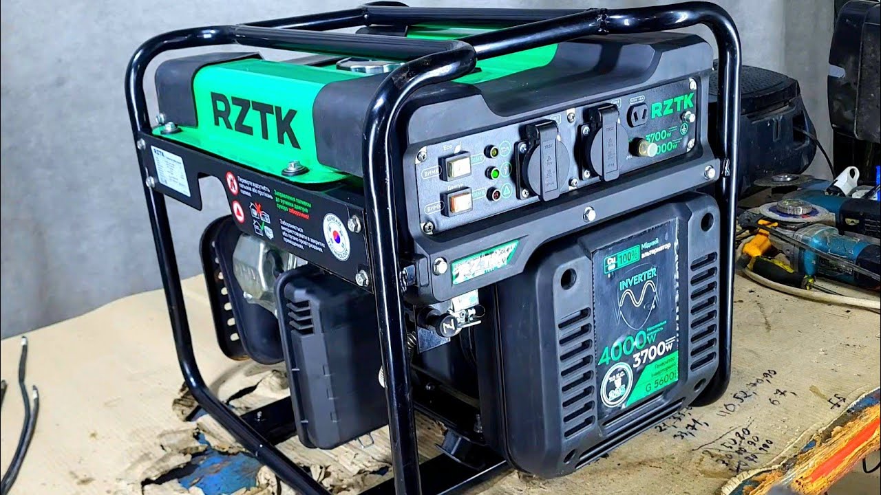 Инверторный Генератор, RZTK G 5600i, TAGARD TA4100NW. Устройство шагового двигателя Карбюратора.