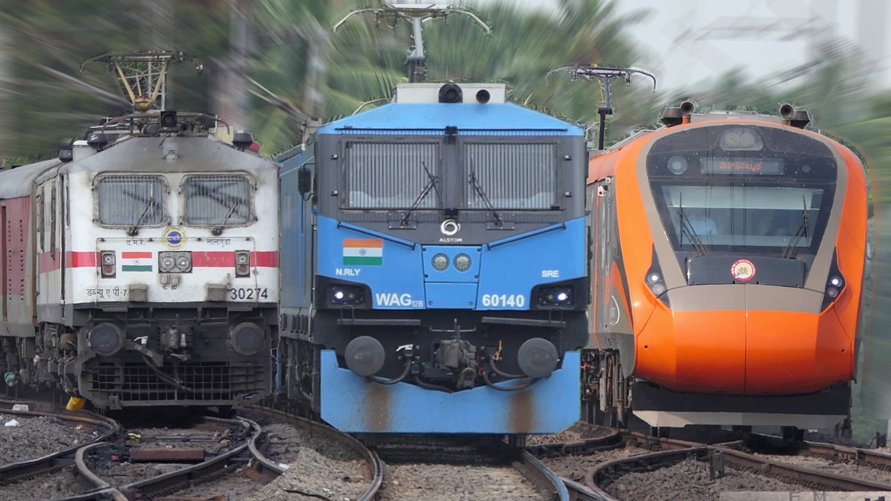 Happy 173th Birthday of INDIAN RAILWAYS | High SPEED ELECTRIC & Fast DIESEL Trains | Indian Railways