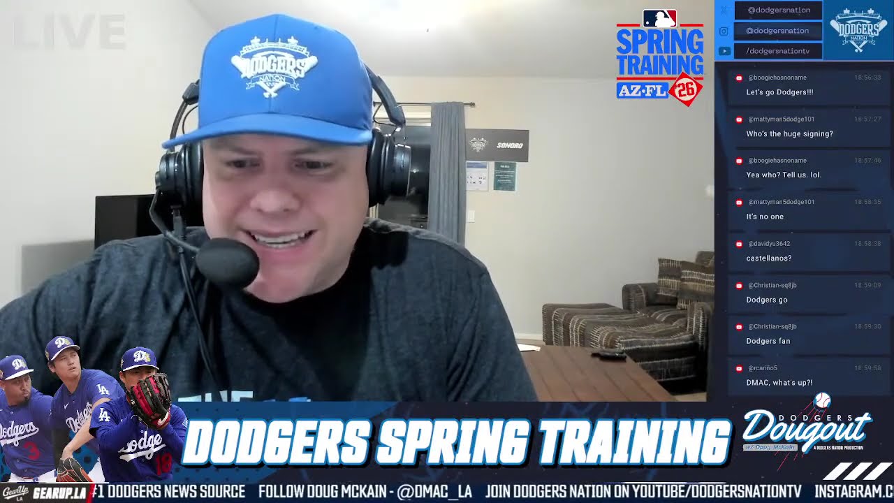 Dodgers Spring Training is Here! LA Makes Another HUGE Signing, LA Making Big Change & More
