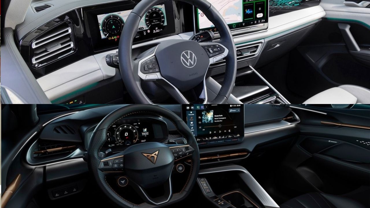Cupra Terramar 2024 против VW Tiguan: противостояние среднеразмерных внедорожников!