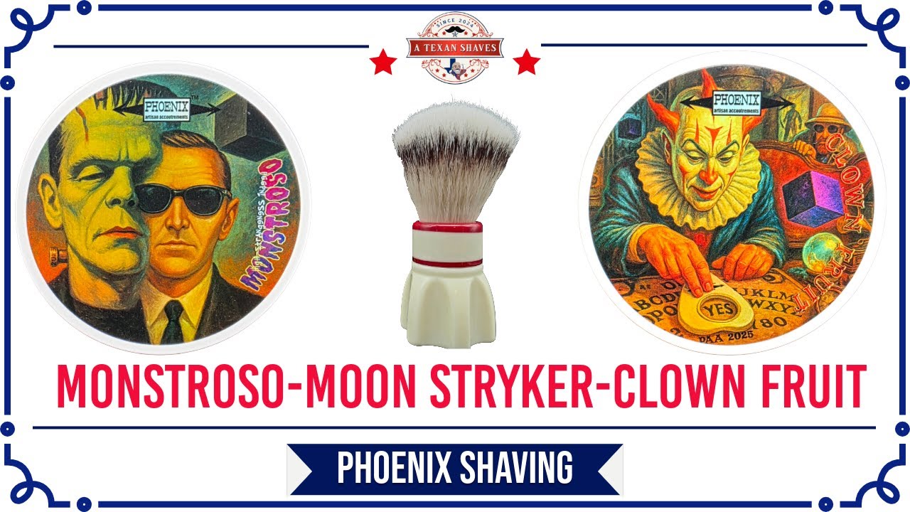 Двойной показ существ! - Монстрозо, Клоун Фрут и Мун Страйкер от Phoenix Shaving!