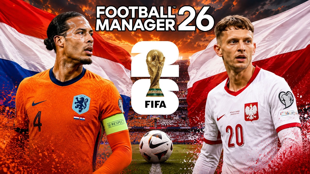 Reprezentacja Polski | #4 Holandia - Polska. | Football Manager 26