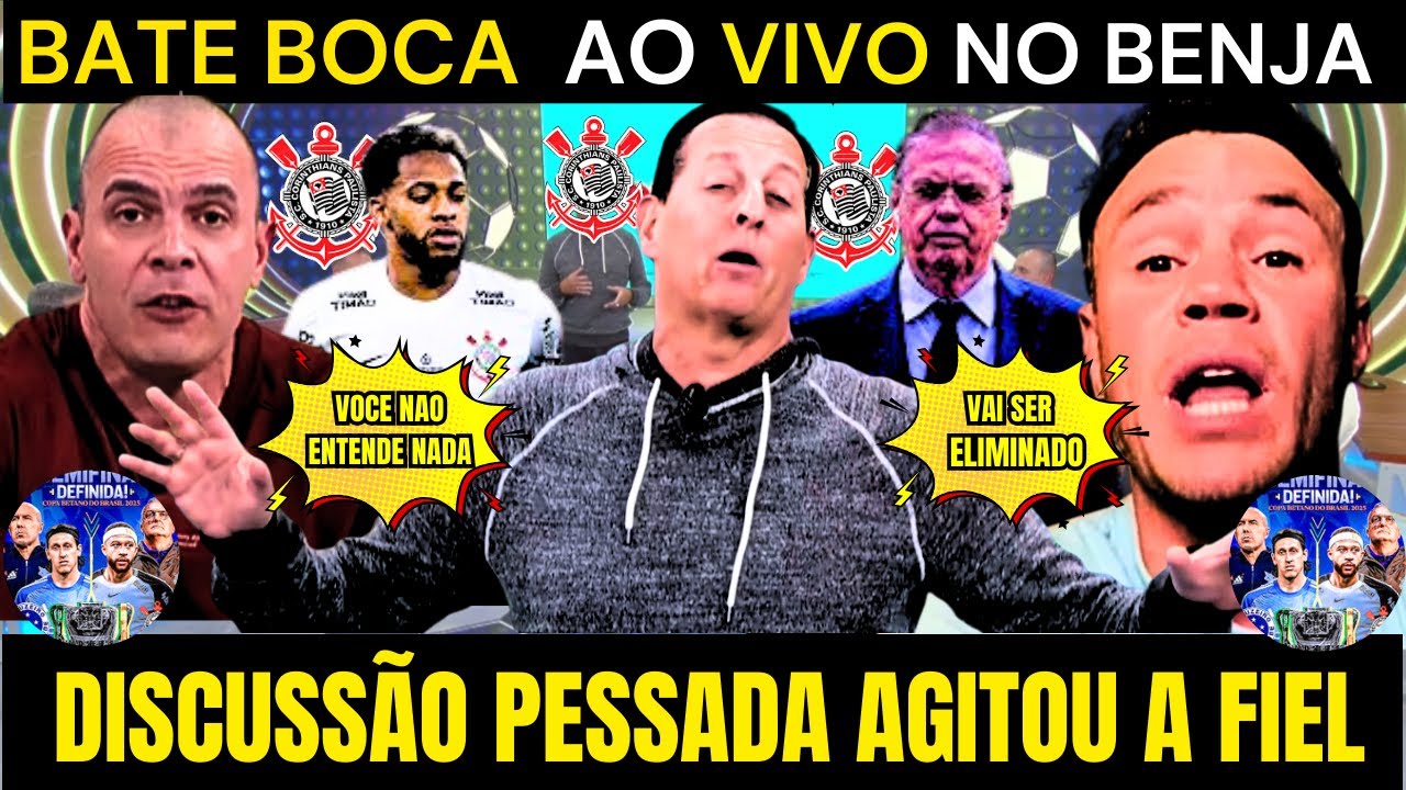 🔥 CLIMA INSUSTENTÁVEL! BATE-BOCA AO VIVO CHOCA A FIEL!