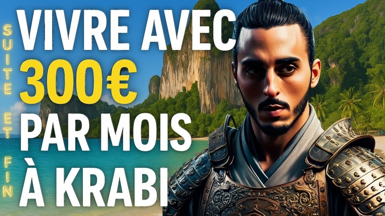 [CHALLENGE#1]: Comment VIVRE avec 300€ par MOIS à KRABI en THAILANDE 🇹🇭  EN 2025 - EPISODE FINAL