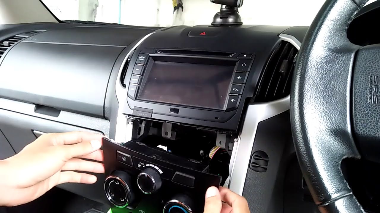 การปลดล็อคหน้าจอ อีซูซุ isuzu all new 1.9 ZDVD 2015-2019 แบบไม่ใช้สายปลั๊กปลดล็อค