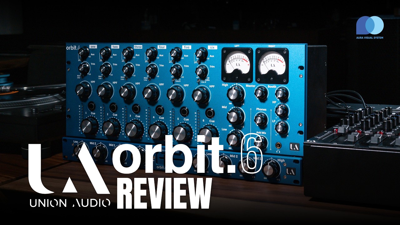 Review Union Audio Orbit.6 - A flagship rotary mixer built for pure analogue warmth.