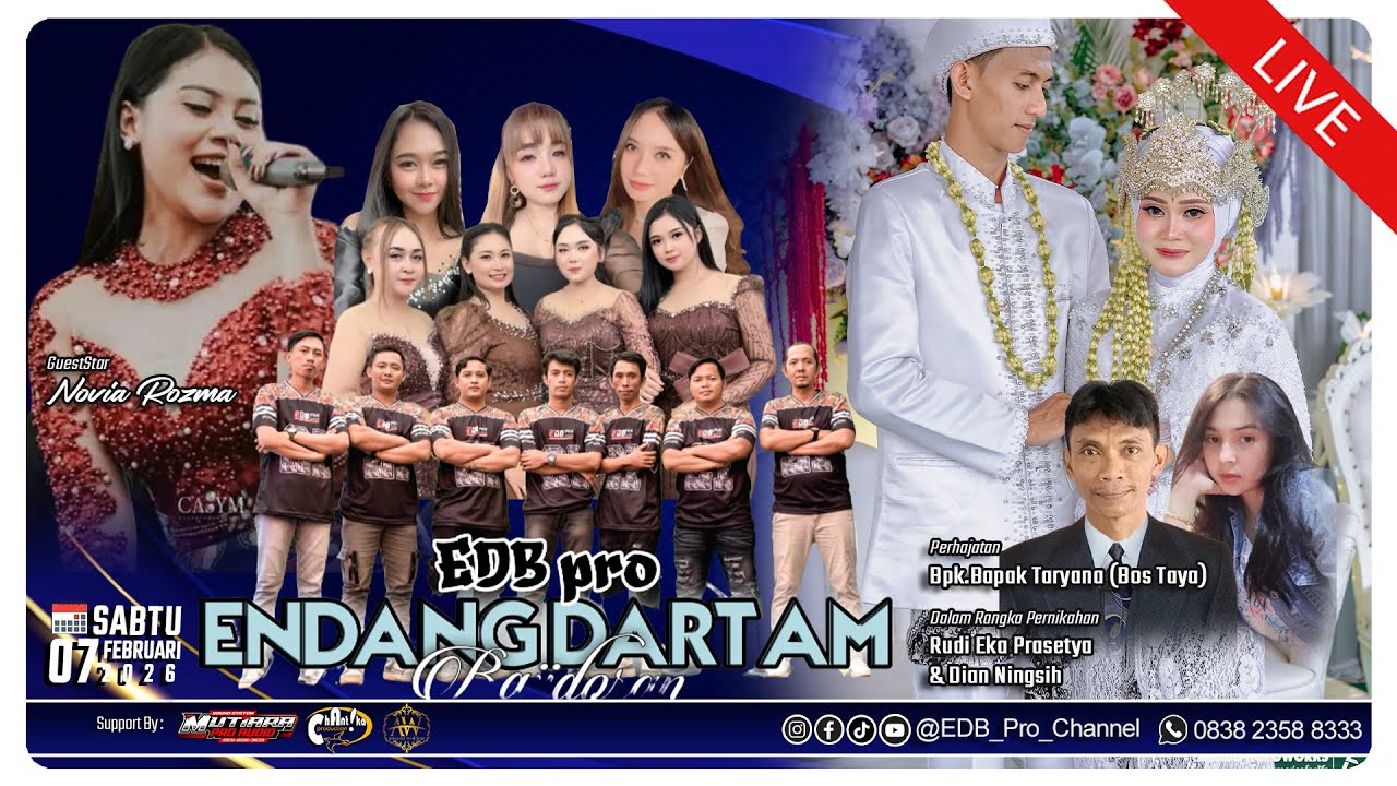 🔴LIVE (malam) EDB PRO | Penikahan Rudi & Dian | KP.CIBUANG - SUBANG | SABTU, 07 FEB 2026