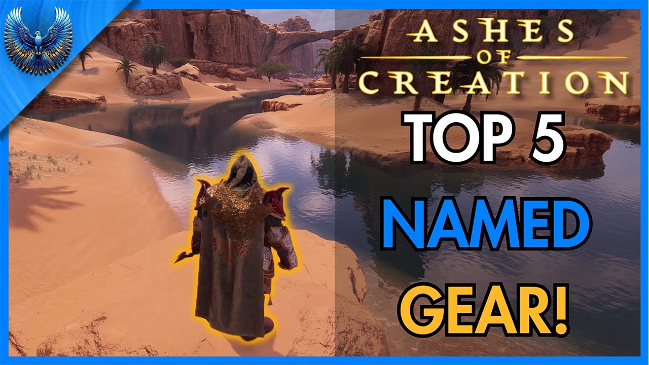 Top 5 NAMED GEAR to Farm in Ashes of Creation! | Early Access