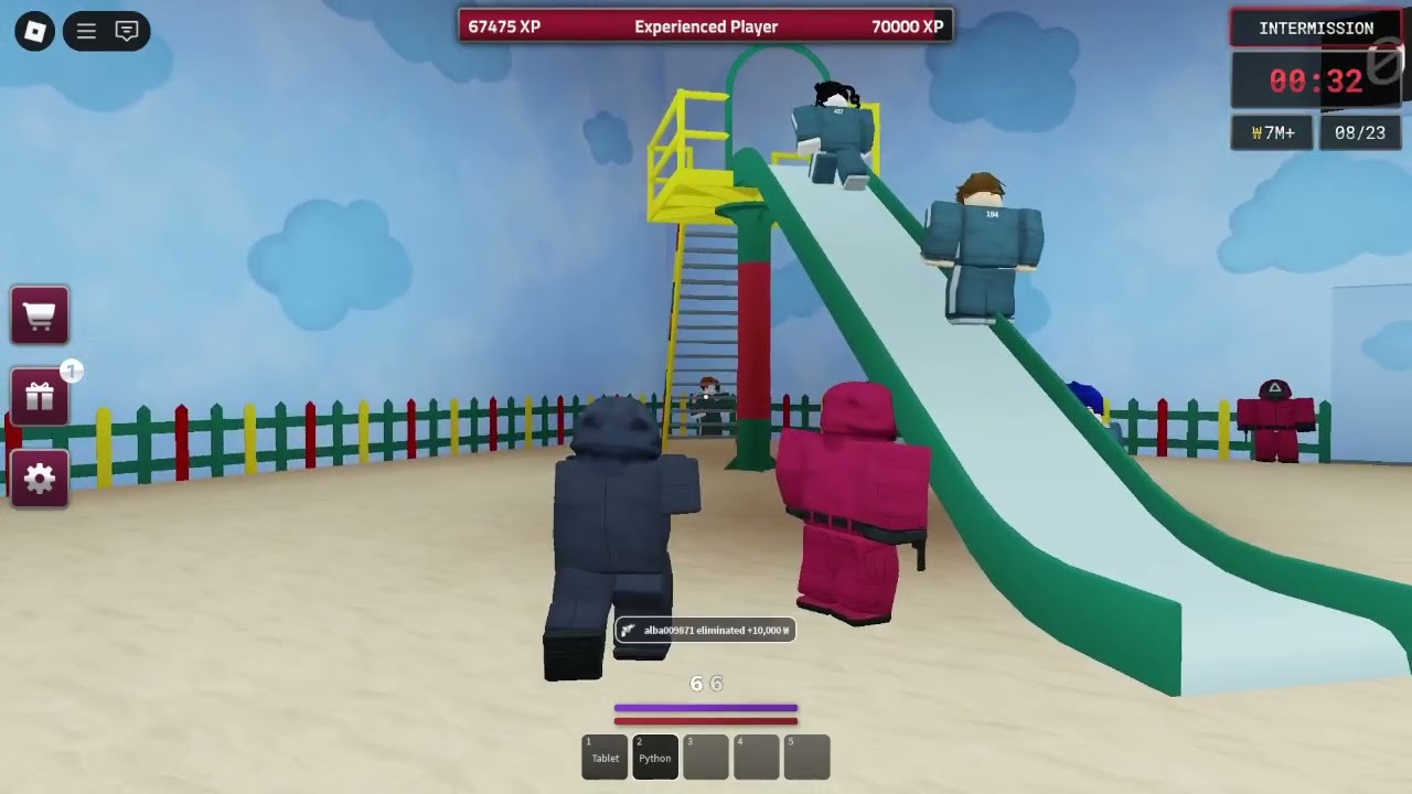 The Shrimp Game I am Frontman Roblox