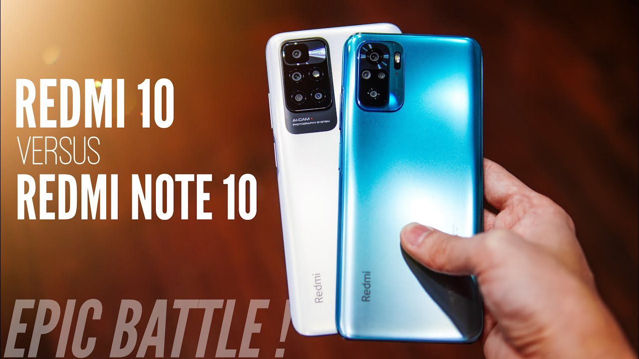 Redmi 10 против Redmi Note 10: серьёзный бой! Что лучше купить?