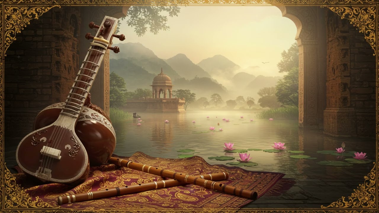 🌸 Treasures of India: Soulful Folk & Ragas | Relaxing Instrumental Journey 🎵