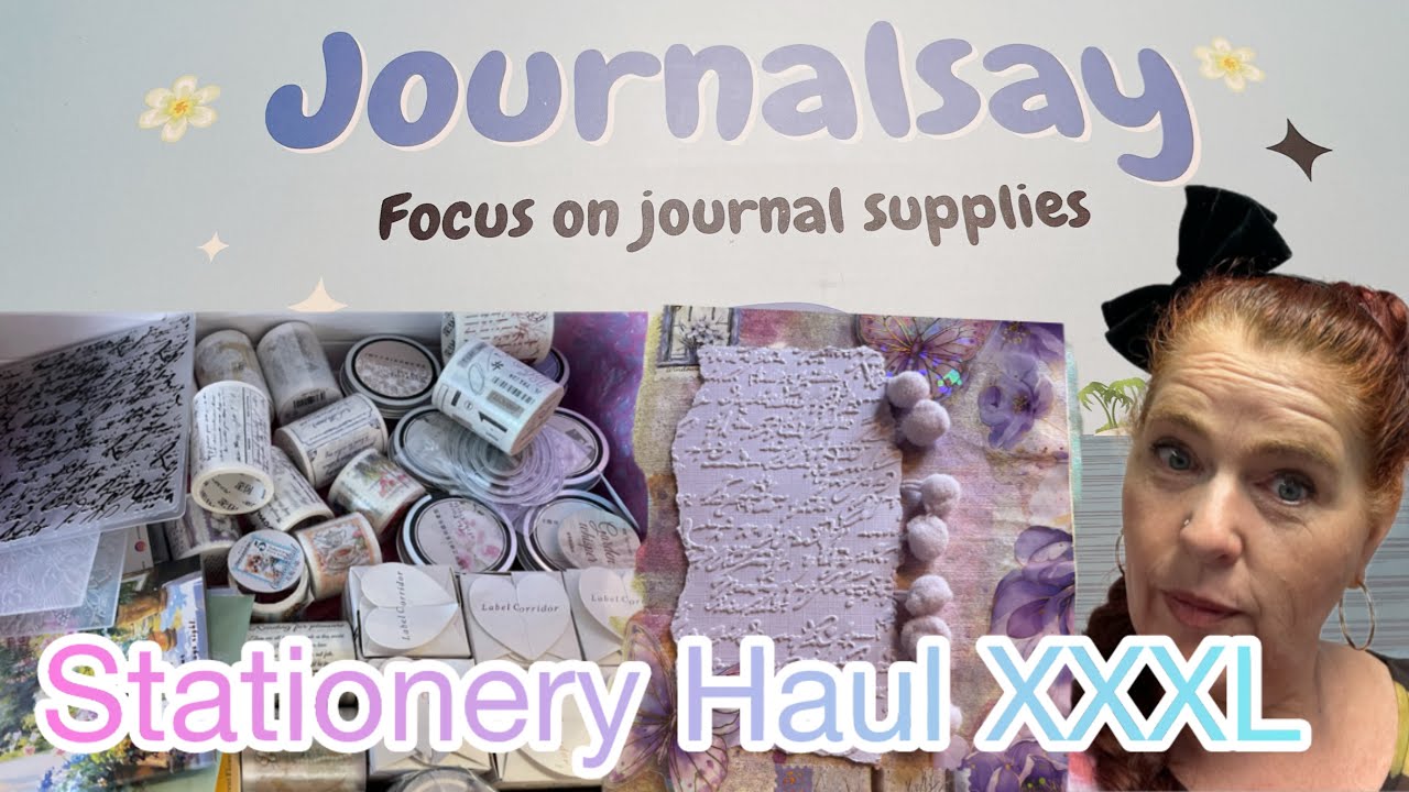 Haul ❤️ XXL Journalsay 🤩alle Links in der Infobox👍 Rabattcode: HEDWIG ❤️ so WOW❤️ mit Beispiel