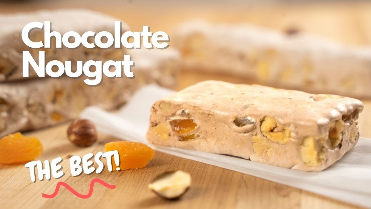 The BEST Chocolate Nougat - Homemade Torrone Recipe