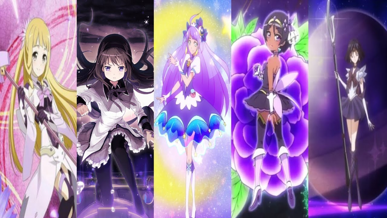 Purple Magical Girl Transformations (Read Description)