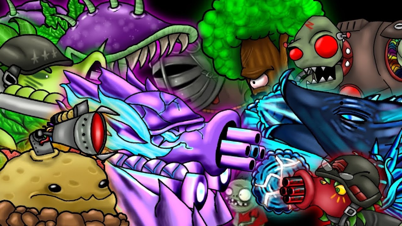 Plants Vs Zombies: Fusion - Cob Cannon And Elegant Potato Fusions (part. 2)