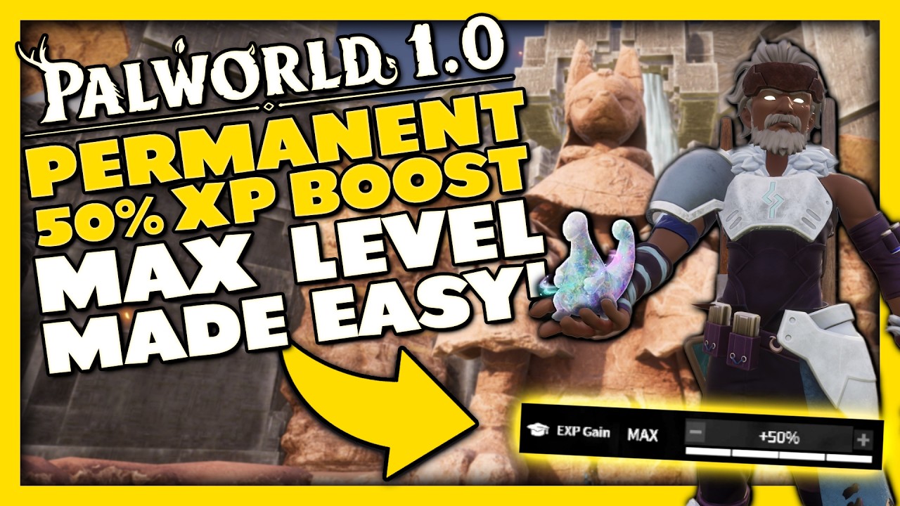 Level up FAST in Palworld 1.0