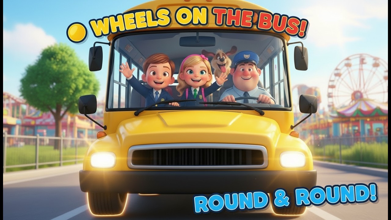 Wheels On The Bus + More Nursery Rhymes & Kids Songs | TIKI FUN KIDS