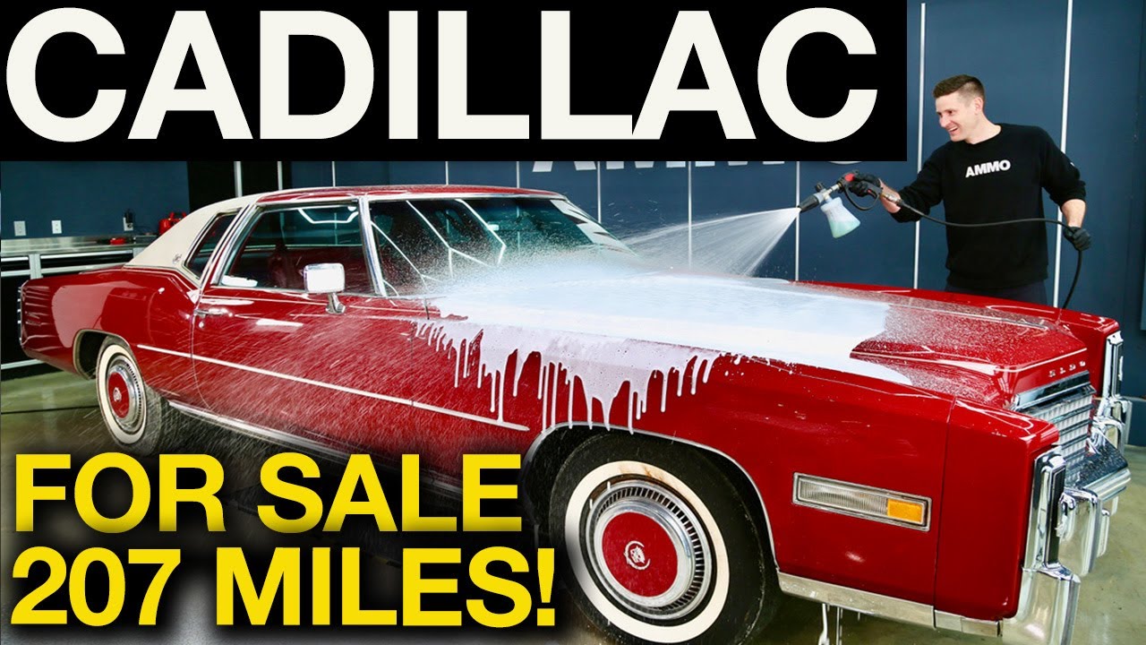 Первая мойка за 45 лет! Продаётся Cadillac Eldorado с пробегом всего 207 миль!