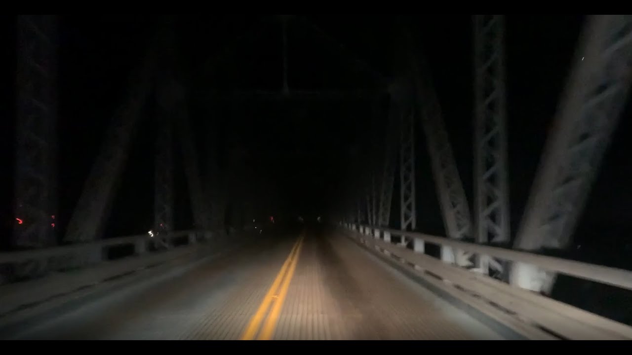 Driving the Scariest Bridge in America... at NIGHT