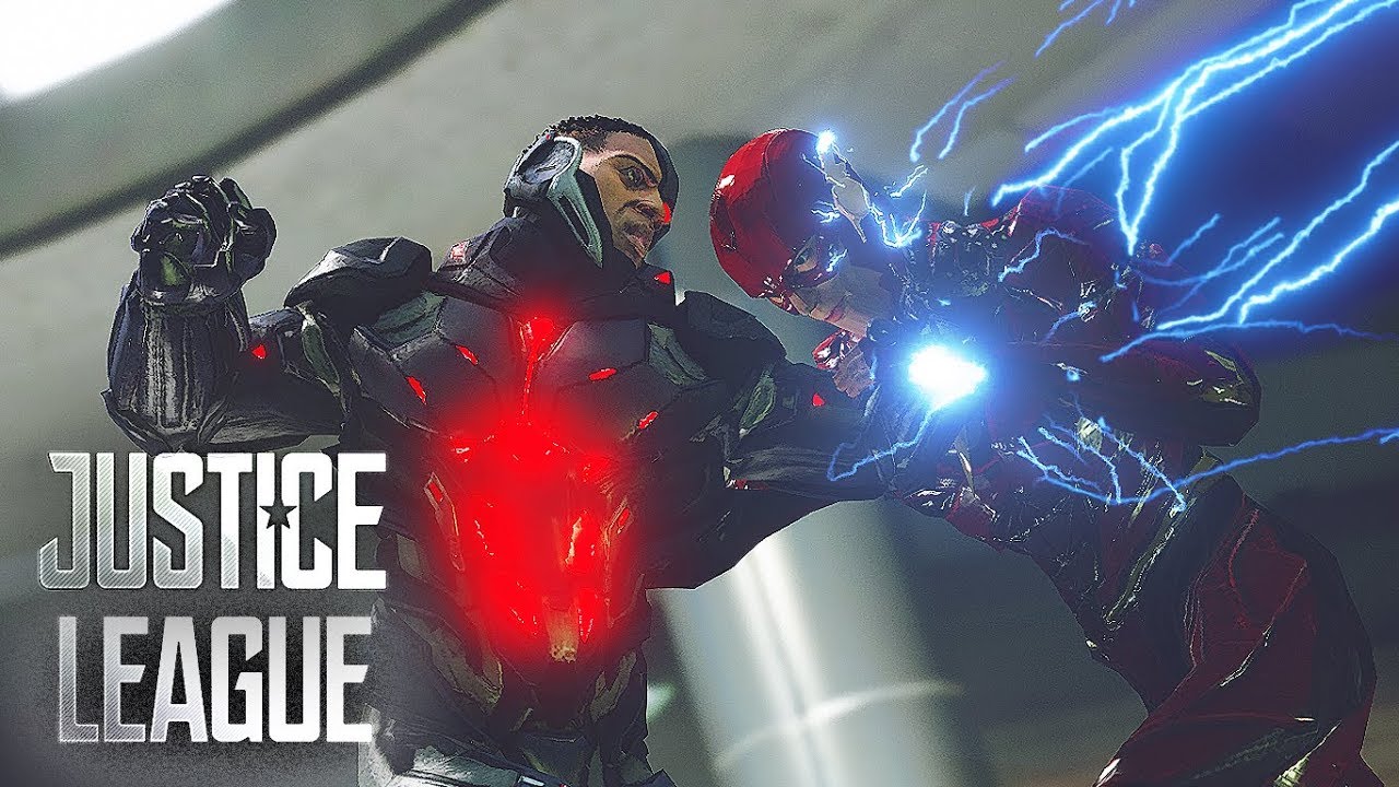 Justice League Ultimate - The Flash VS Cyborg ! (2017 Justice League)