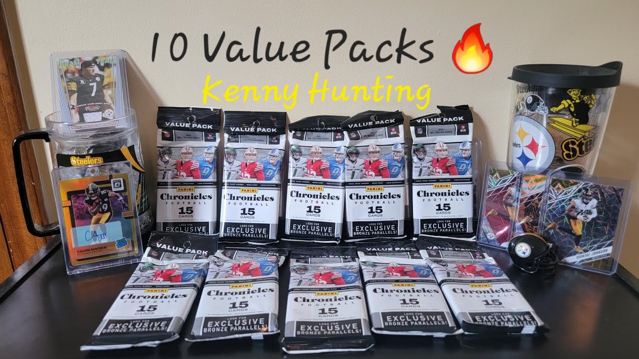 2022 Panini Chronicles Football Value Packs! ×10 Opening!