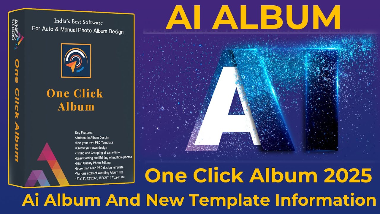 Ai Album Design Tool | Se 10 Minutes Me Album Banay | One Click Album 2025 | Anss Studio 9540642600