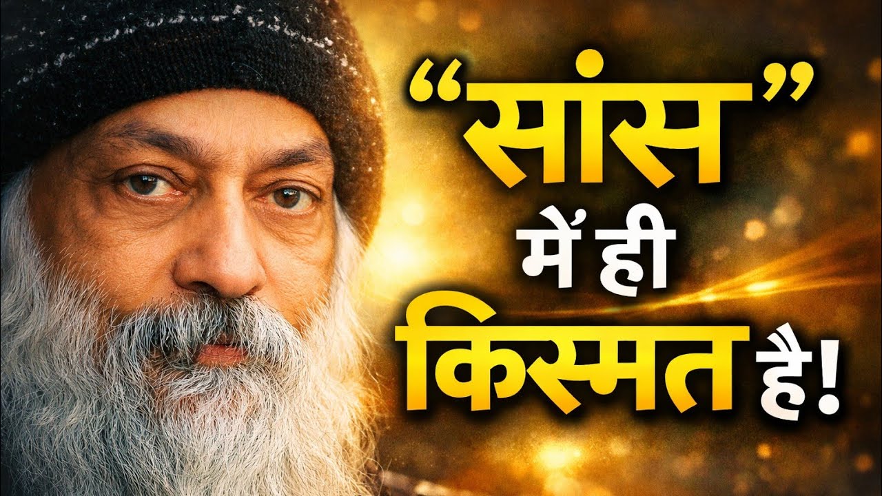 इस तरह सांस लेते ही जीवन बदल जाता है, पैसा आनंद और शांति अपने आप आने लगती है | Osho Dhyan |