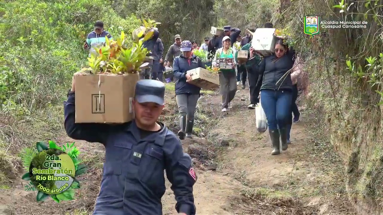 🌱 SEGUNDA GRAN SEMBRATÓN POR EL RÍO BLANCO 🌿”UNA META CUMPLIDA”