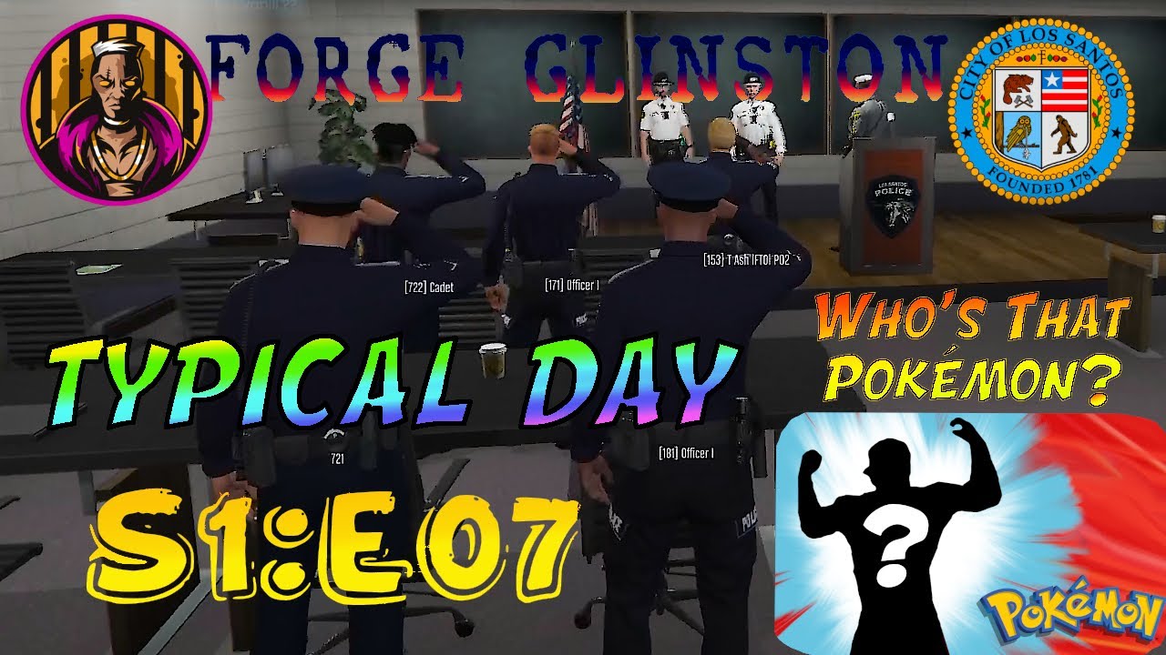 FORGE GLINSTON - TYPICAL DAY| S1:E07 | PELCU | GTA RP | REALMRP | LSPD |