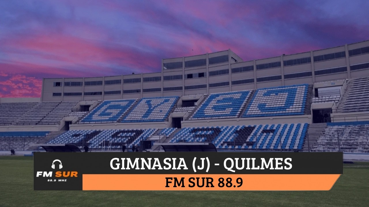 #GIMNASIA vs #QUILMES | RELATO APASIONANTE EN VIVO POR FM SUR - FECHA 3 de la Primera Nacional.