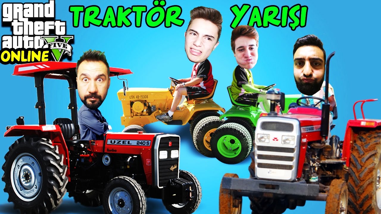 TRAKTÖR YARIŞLARI! | EKİPLE GTA 5 ONLINE