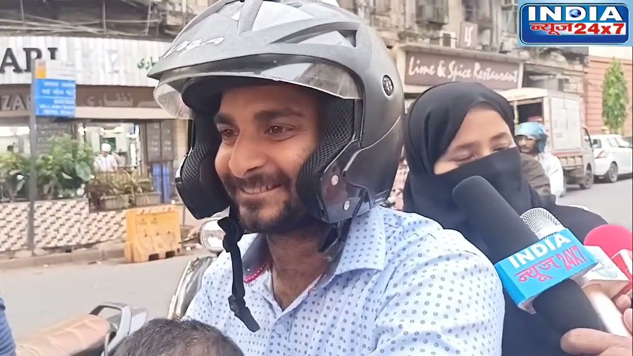 Mumbai Traffic Police Explained The Benifit of Double Helmet Safety To The Bike Rider's